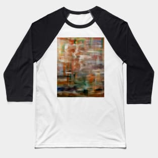 abstract blending  of the  metallic paints Baseball T-Shirt